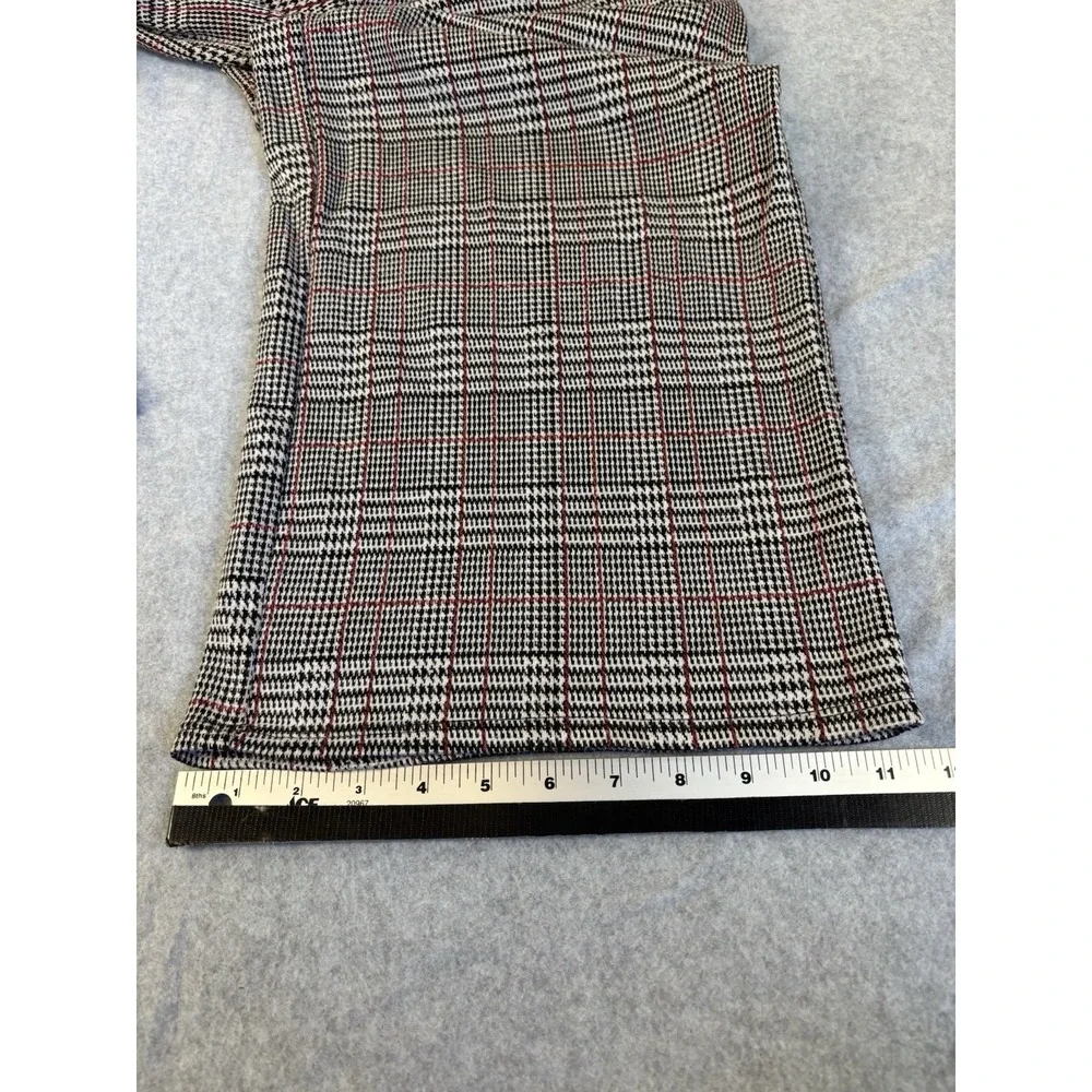 Forever 21 Plaid Wide Leg Jumpsuit Sm Dark Academia Preppy Checked School Girl